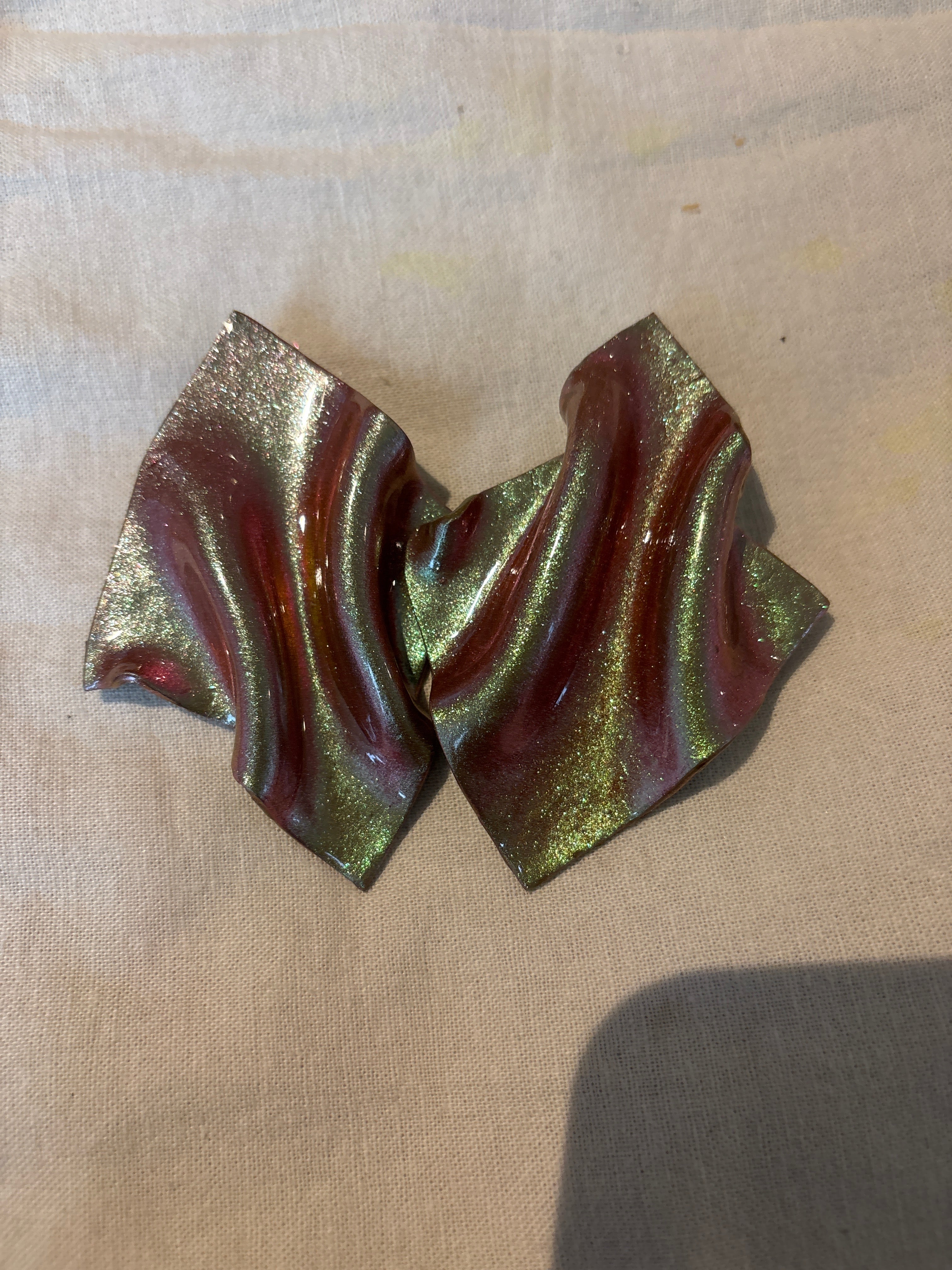 Green Pink Cameleon Dangels