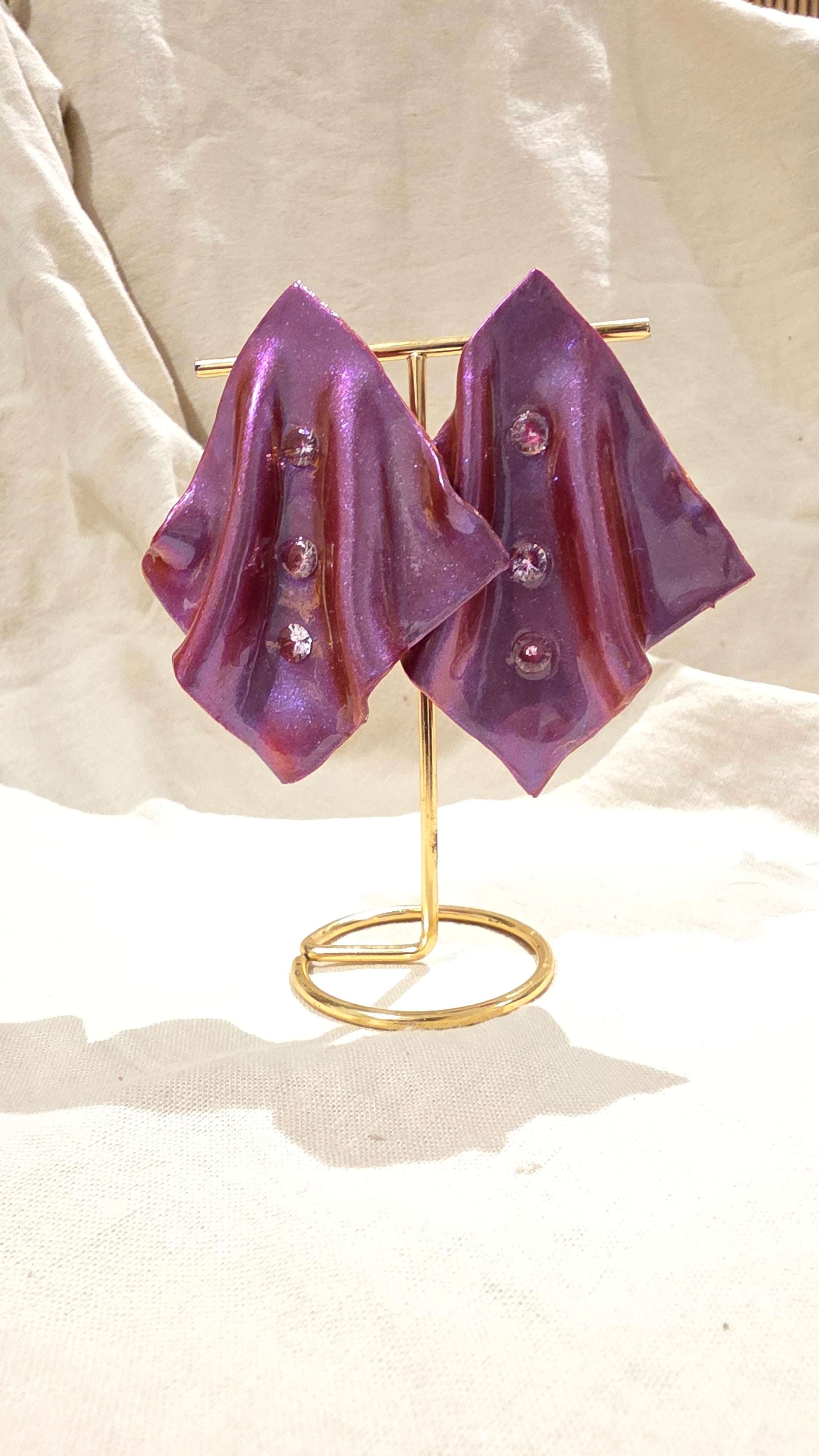 Flared Purple Dangels