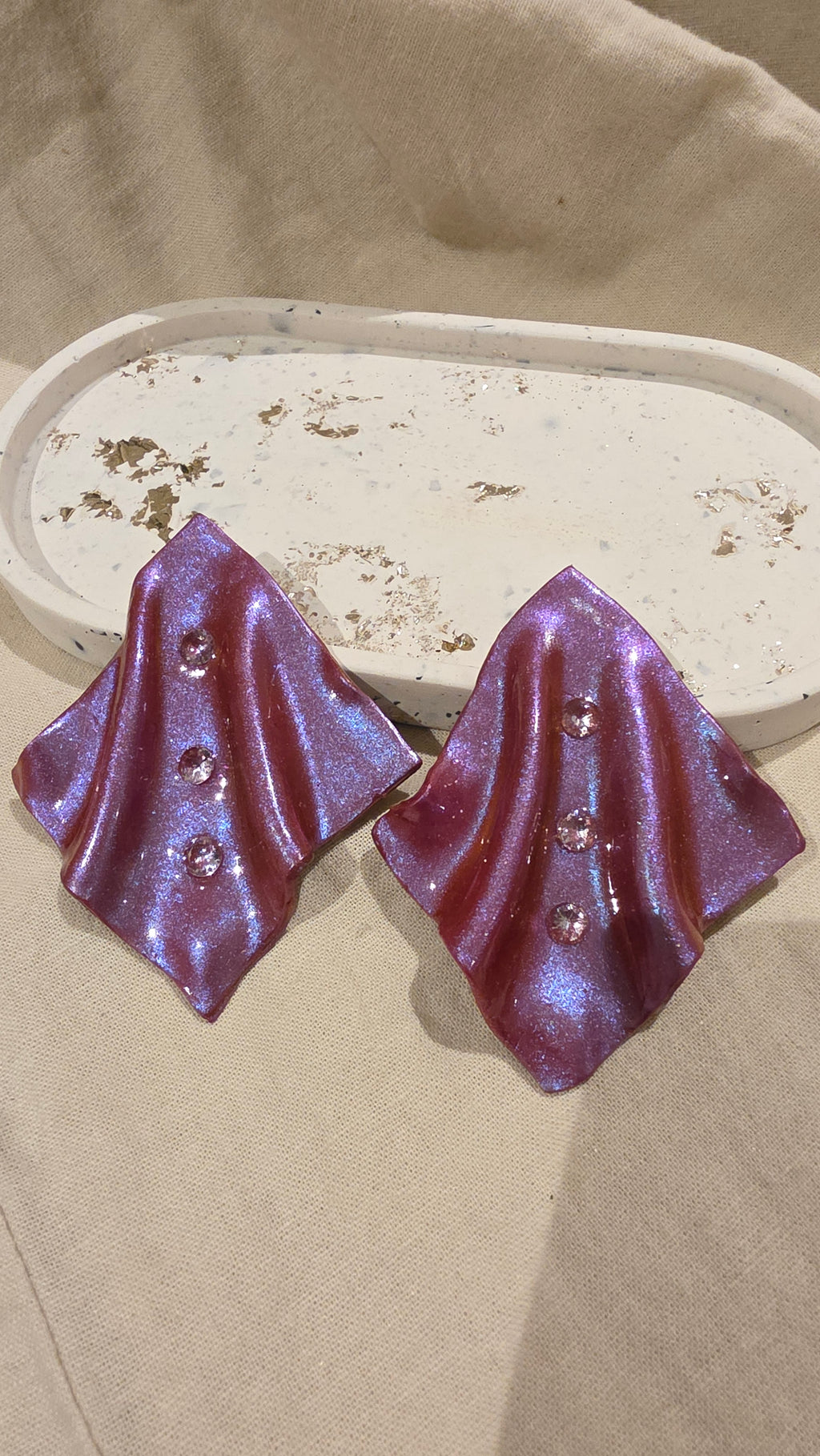 Flared Purple Dangels