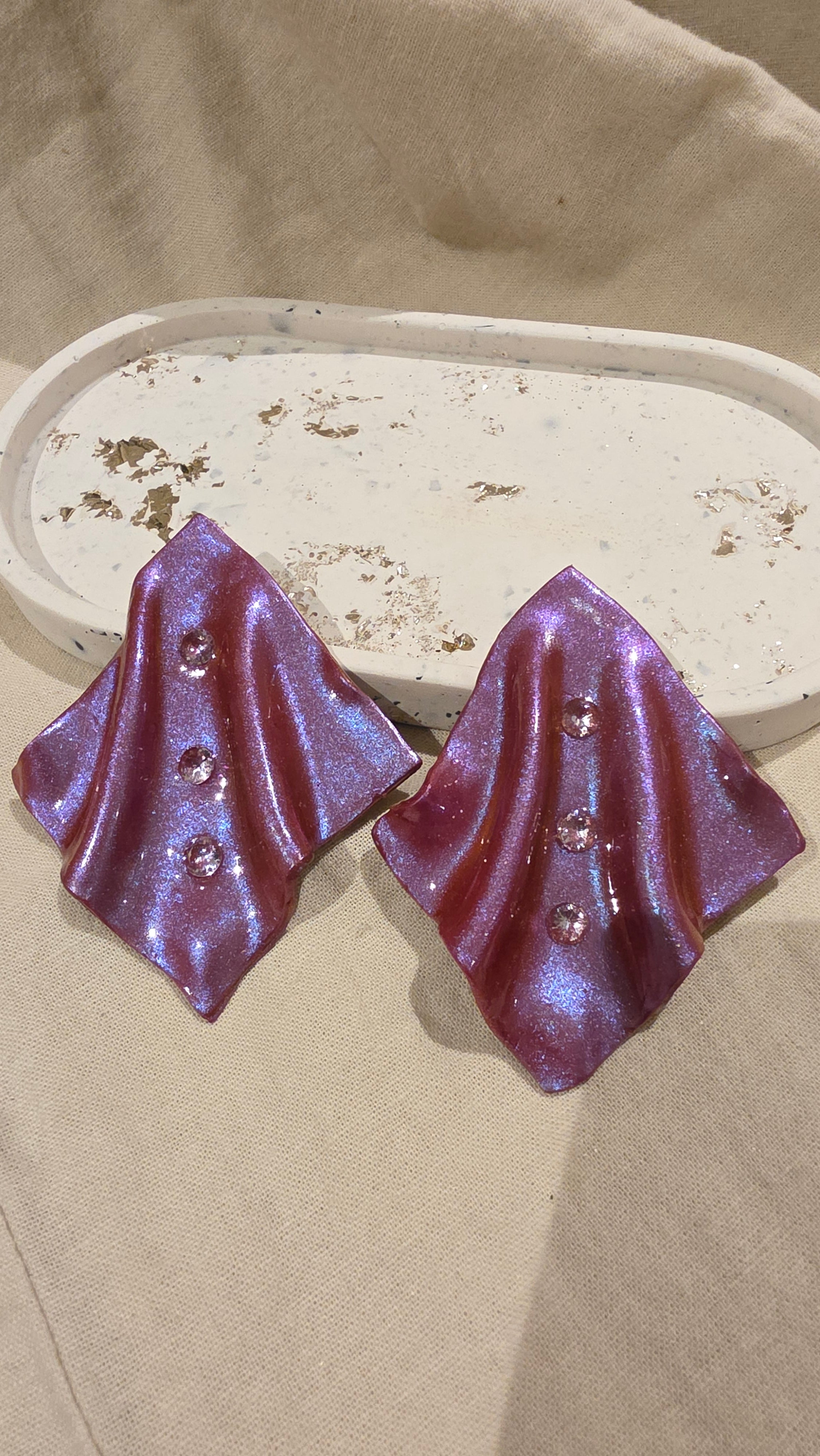 Flared Purple Dangels