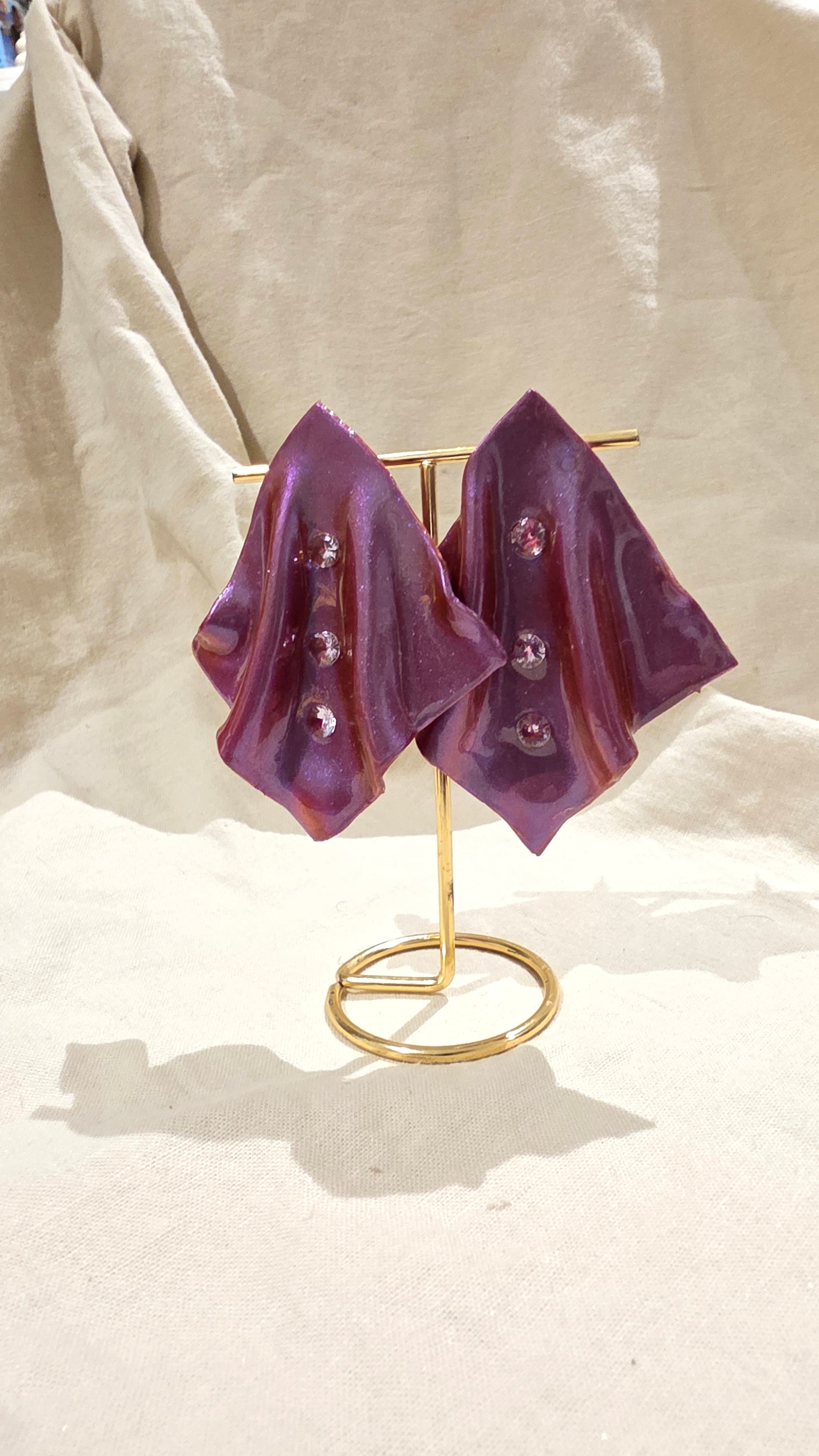 Flared Purple Dangels